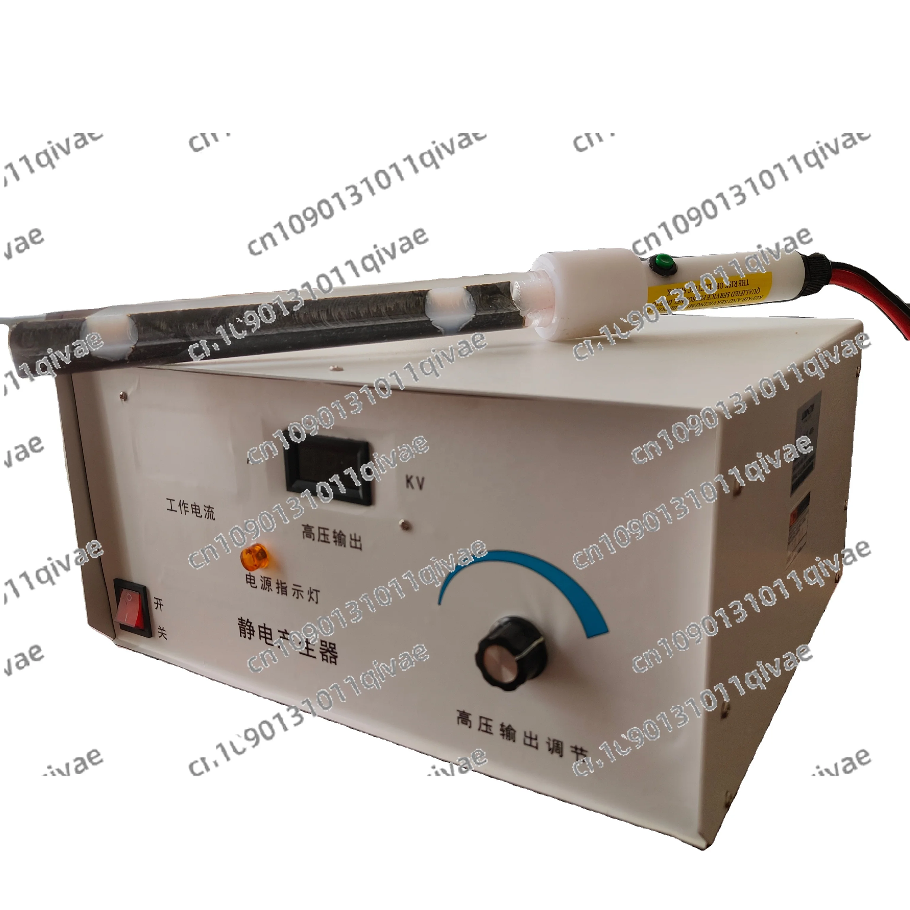 

In mold labeling film static fenerator static generator for plastic label film sticker