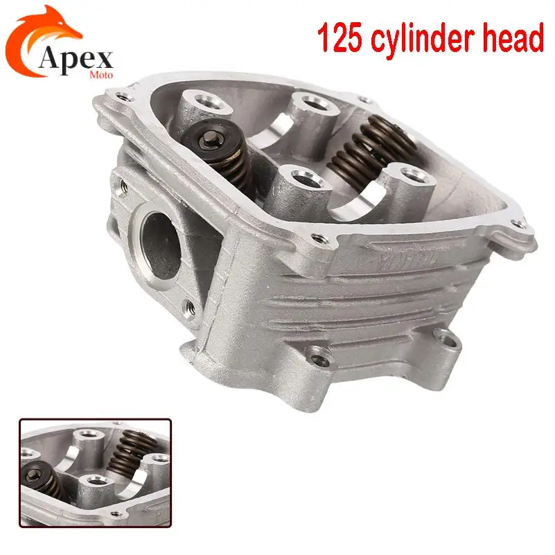 GY6-125 cylinder head assembly, suitable for Scooter, moped, Go Kart, modification accessories, new