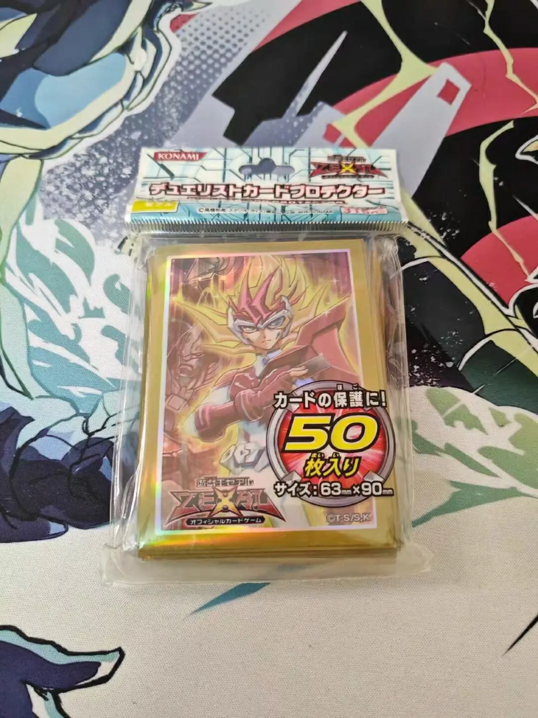 

50Pcs Yugioh Master Duel Monsters ZEXAL Mode Collection Official Sealed Card Protector Sleeves