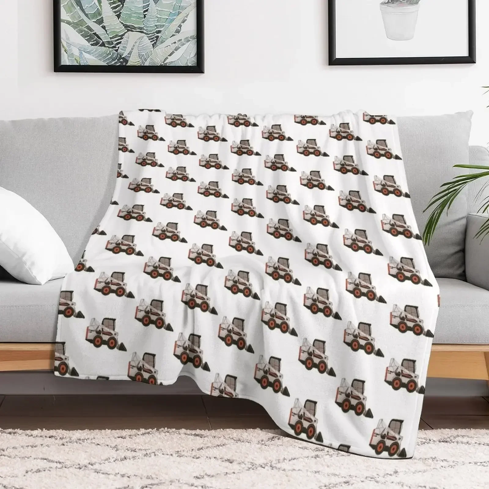 Bobcat Skidsteer Throw Blanket heavy to sleep Blankets For Bed Blankets