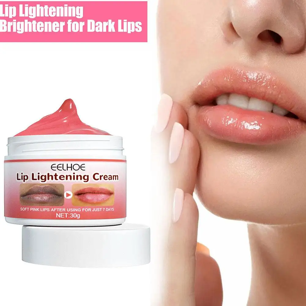 Crema iluminadora de labios, blanqueador de labios oscuros, elimina los labios, nutre las líneas profundas, tinte negro, hidratante, J3z0, 30g