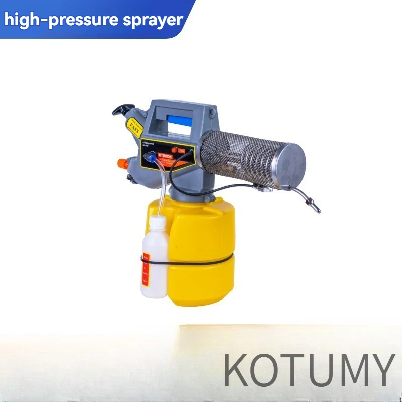 23000rpm High Pressure Thermal Fog Machine, Portable Livestock Disinfection Sprayer for Farm Pest Control, Multi-functional Mist