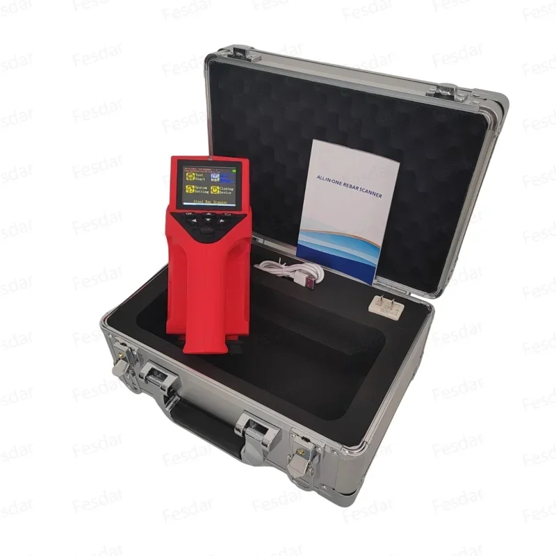 Handheld Rebar Detector Integrated Steel Bar Scanner Rebar Diameter Scanner