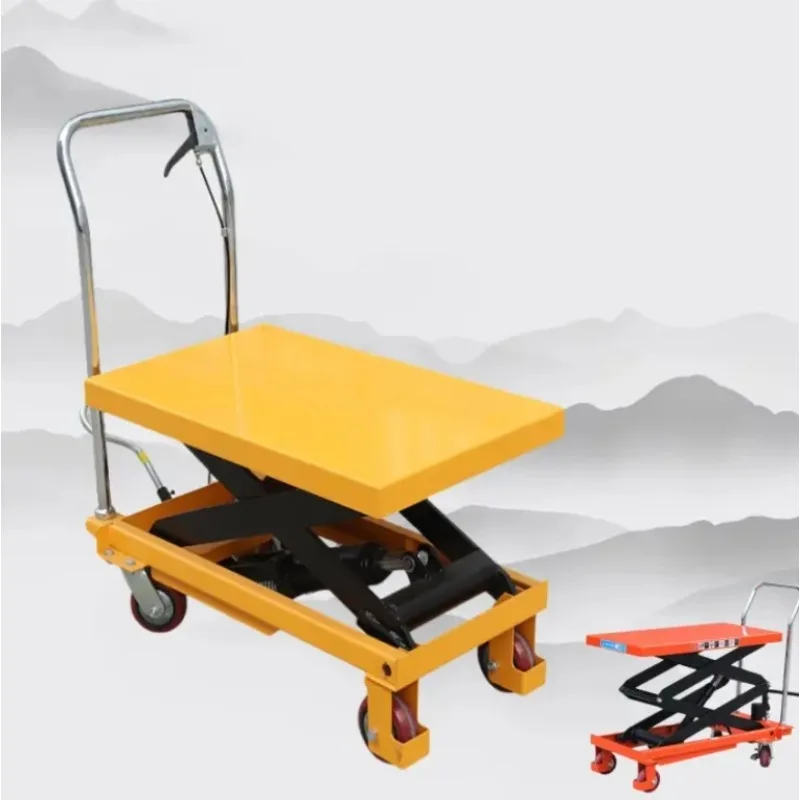

[Best-Selling] 1.0 Ton Capacity EV Battery And Powertrain Lift Table U-Dp4b EV Lifting Table With Handle Scissor Lift