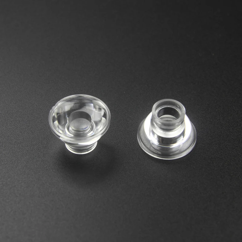 15.5mm (D) 15 Degree PMMA Optical Flashlight Lens for 3535 LED