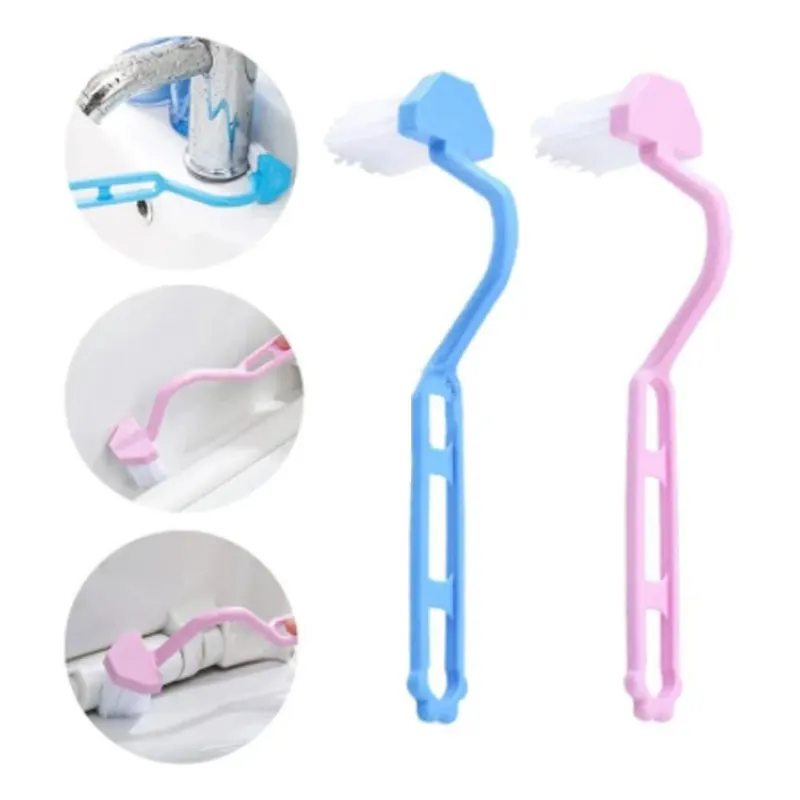 

Portable S Shape Curved Long Handle Toilet Brush Rim Easy Clean Corner Deeply Cleaning Brush Home Hotel Bathroom Accessories