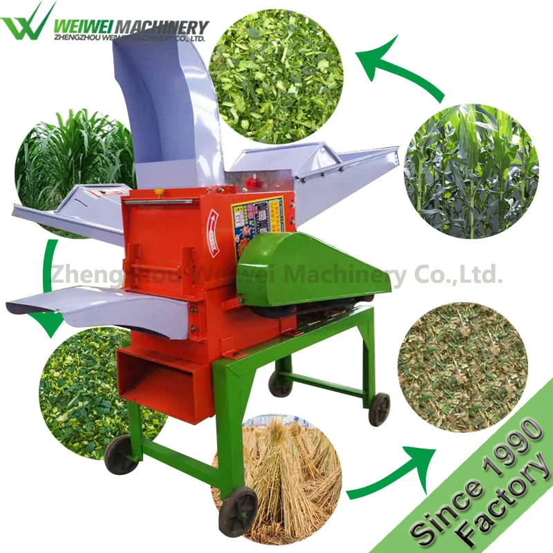 

Grass Chopper Combined Maize Grinder Cattle Feed Plant Machinery