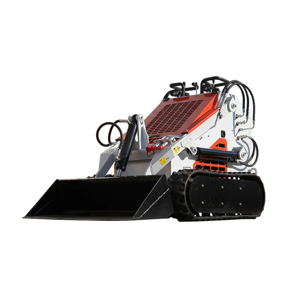 China Supply Compact Mini slip Skid Steer Loader Construction Machine Small Skip Steer Loader