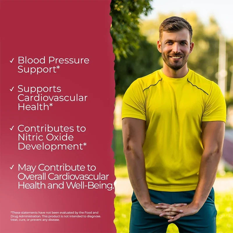 Beetroot blood pressure support 20:1 extract, 60 vegan capsules, heart health - non GMO