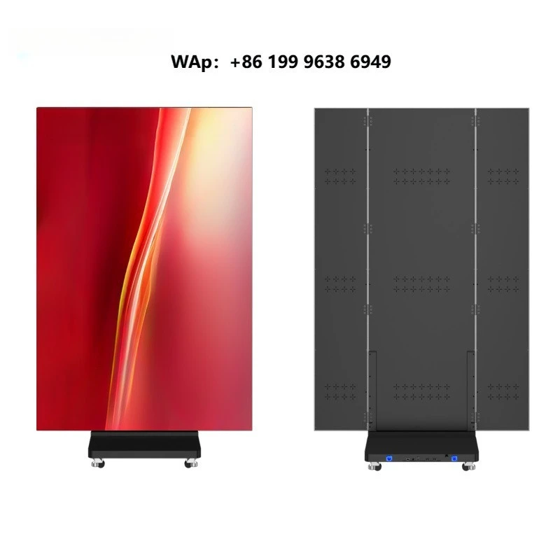 P1.86 P2 P2.5 GOB  Module 320*160mm Indoor  Poster Screen 1280*1920mm Mobile Portable  Display Screen