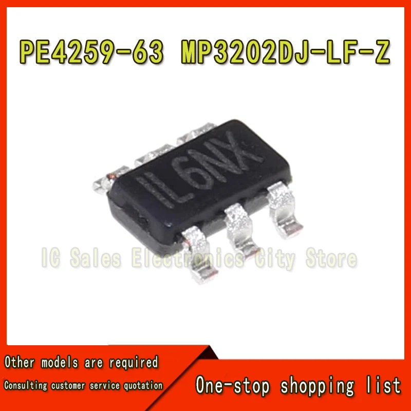 (20piece)100% New PE4259-63 PE4259 259 MP3202DJ-LF-Z MP3202DJ MP3202 IL6.. L6.. sot23-6 Chipset