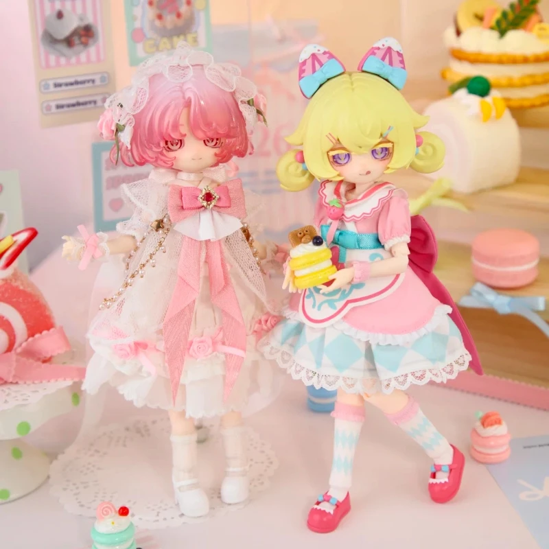 

Коллекционная кукла BJD 1/8 из серии Fleeing Star Wish Maiden: Милая трендовая игрушка, фигурка, загадочная коробка, настольное украшение, подарок на день рождения