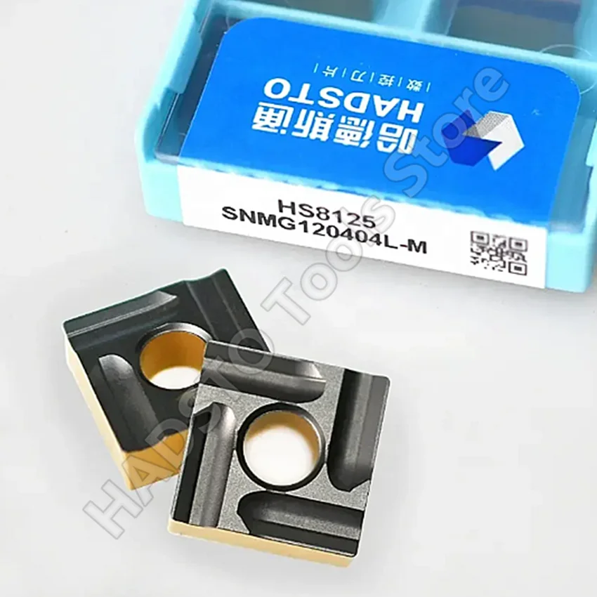 

Фрезерные Вставки для станка с ЧПУ SNMG120404R-M HS8125/SNMG120404L-M HS8125 SNMG431 SNMG120404R-M SNMG120404L-M HADSTO CNC blade carbide inserts Turning inserts
