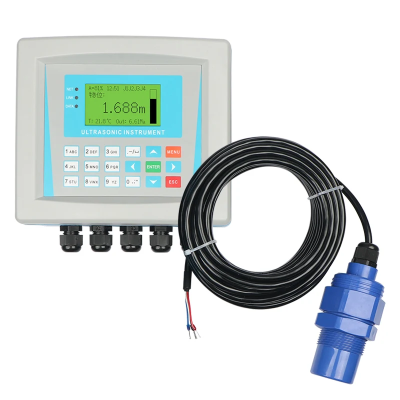

Split type ultrasonic level gauge, material level gauge, water level gauge, liquid level difference gauge, transmission sensor