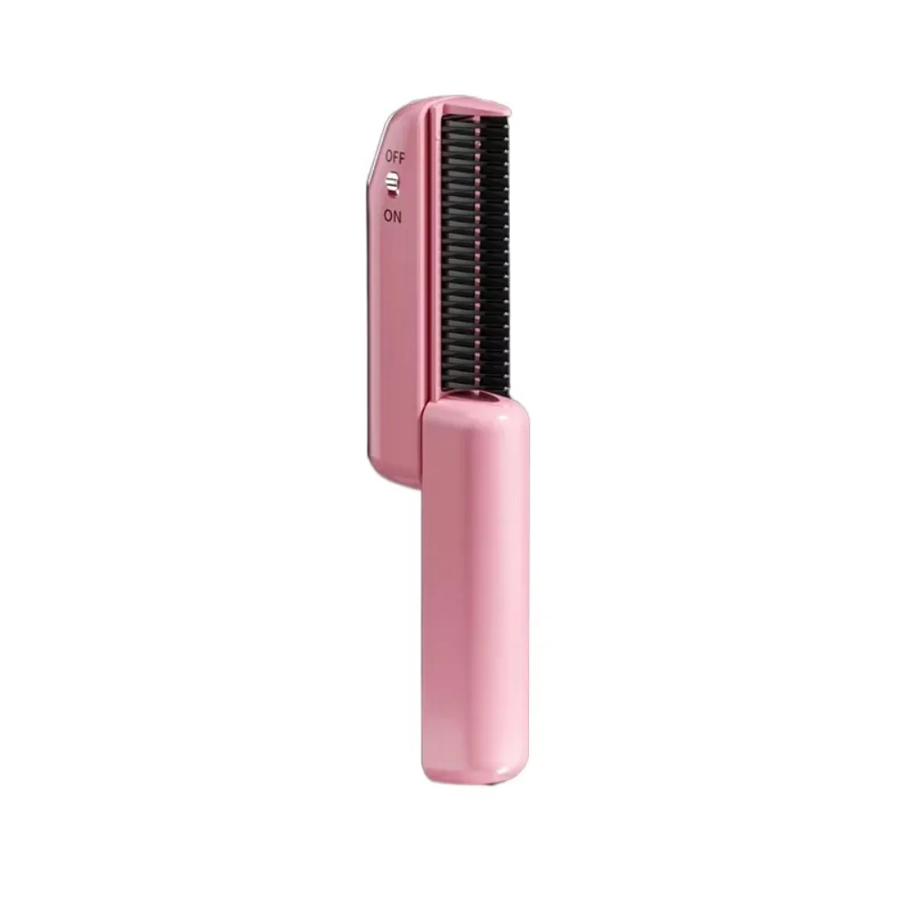 

Anti Scald Electric Hair Straightening Comb Scalable Fast Heating Negative Ion Straighten Brush LED Digital Display Detangling