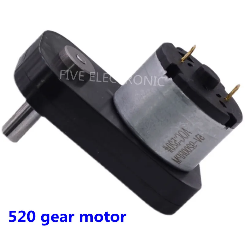 520 DC3V5V6V Micro DC Gear Reducer Motor Plastic Gear Reducer Small Washing Machine Motor