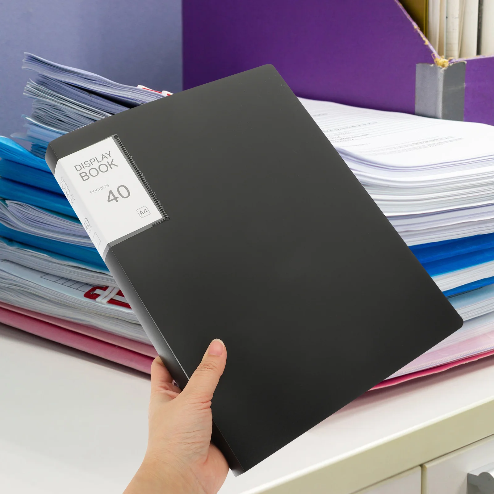 

File Organizer Large Capacity Expanding Folder for Document Storage Office School Home Receipt Organizer Multi Pocket Folder