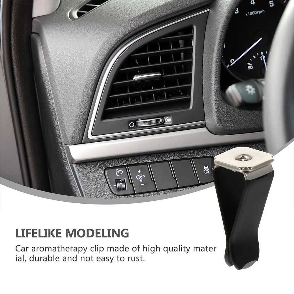 

20Pcs Perfume Clips for Car Square Head Air Vent Clips Conditioner Vent Clip for Car Fresh DIY Decorations Interior