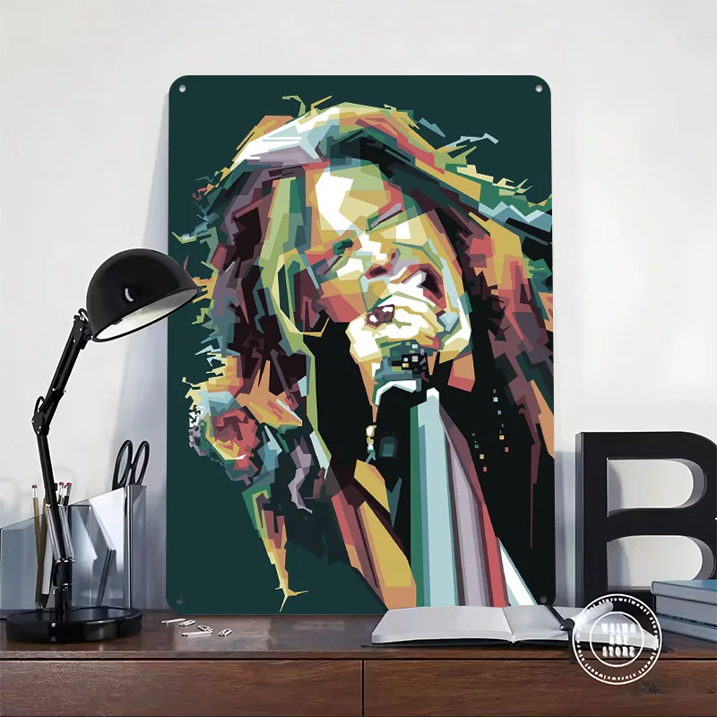 The Demon of Screamin Tin Poster Customized Retro Wall Art Vintage Metal Signs for Room Bedroom Decoration Gaming House Decor