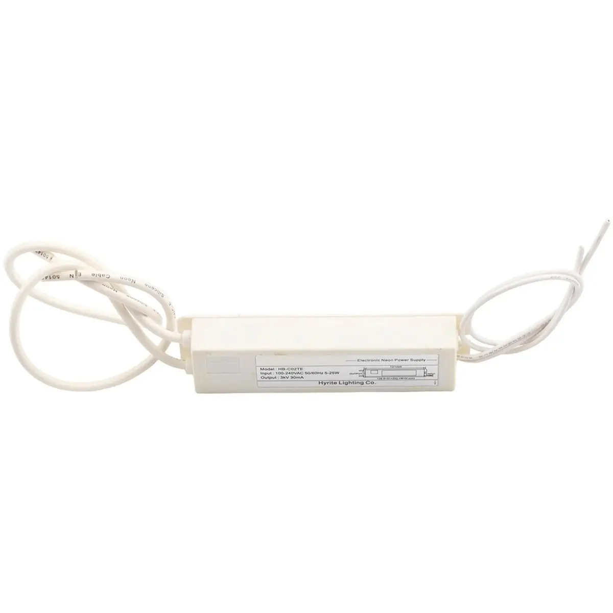 update. High Frequency AC Transformer 3KV 30mA for Neon Lights with Electrolytic Filter Circuit for Reduced Interference