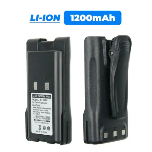 10pcs NEW 7.4V 1200mAh Li-Ion Battery Pack BL-1203 for Radio Walkie Talkie HYT TC-600 TC-600U TC-600V