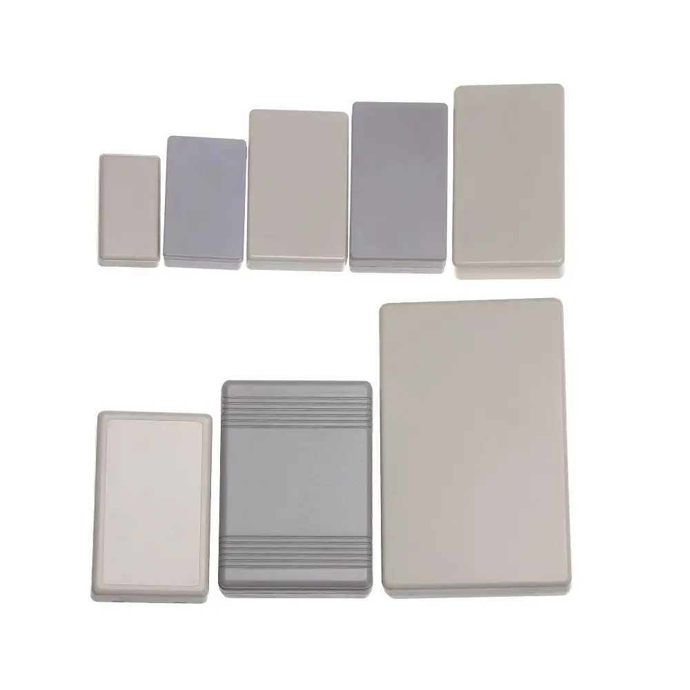 1/2pcs 8 sizes ABS Plastic High Quality Enclosure Boxes Instrument Case Waterproof Cover Project Electronic Project Box