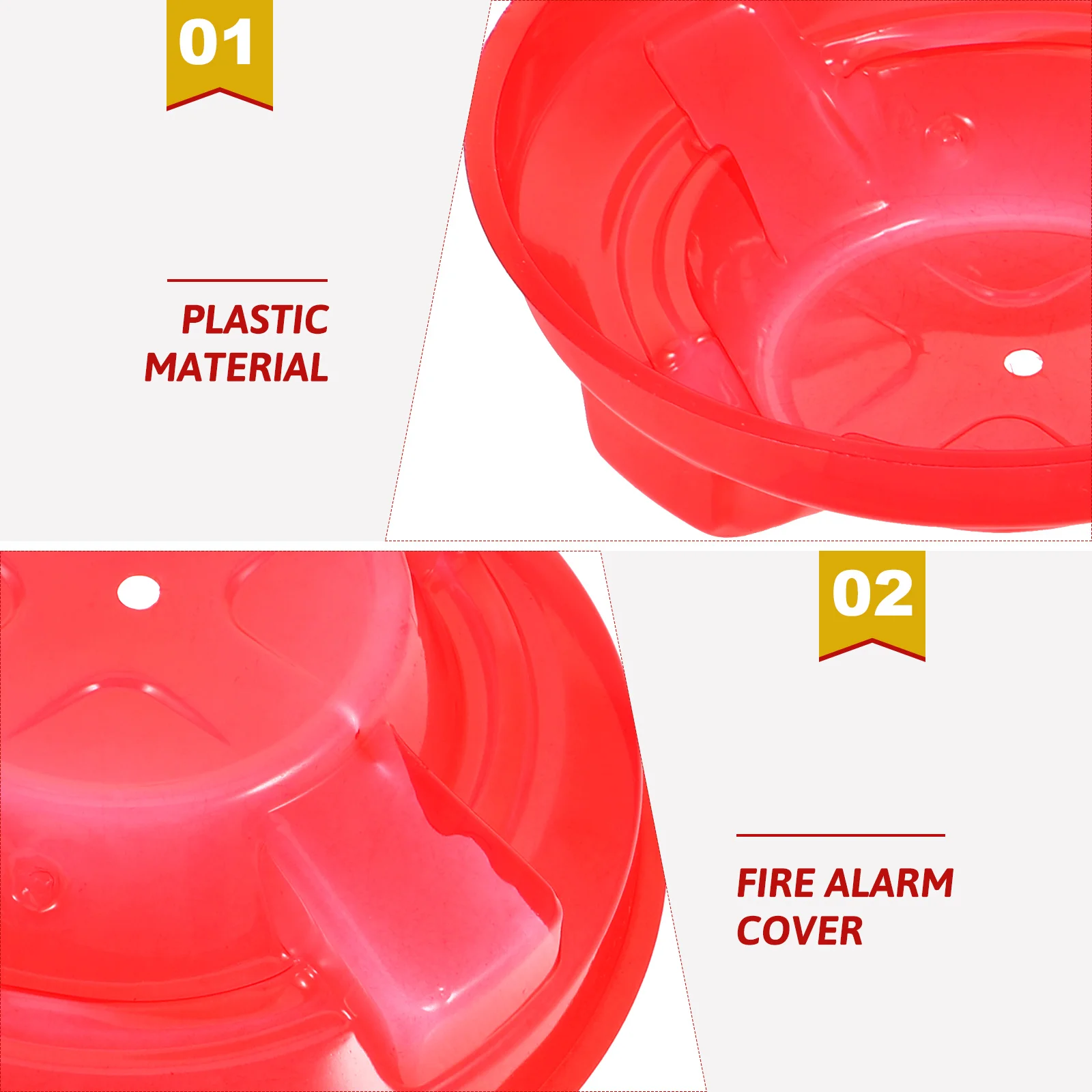 Smoke Protective Cover Alarm Hole Plate Covers for Construction Cap Decorate Smoking