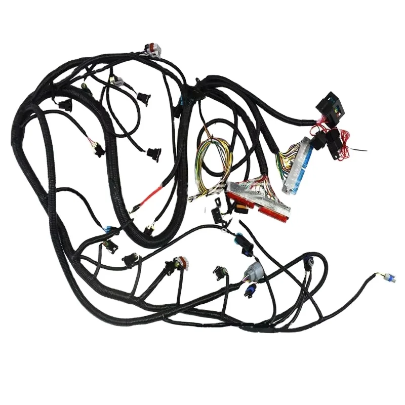 Drive by Cable 1997-2006 LS1 LS2 LS3 Swap automotive engine wire harness With 4L60E/4L80E Transmission EV1 Fuel Injector