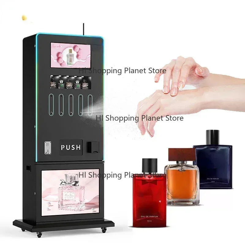 bea perfume vending machine that supports large-capacity vertical perfume spraying vending machine