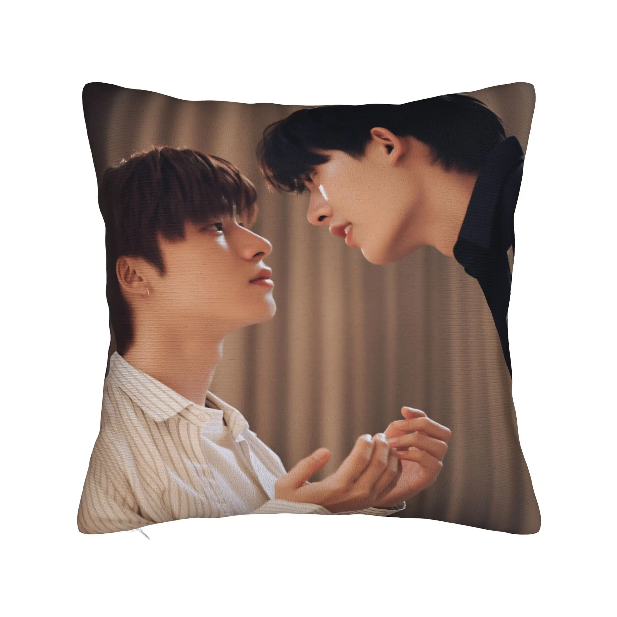 Thai BL Duang with You Pillow Case Porteetee Funny Pillow Cover Comfy Pillowcases For Living Room Chair