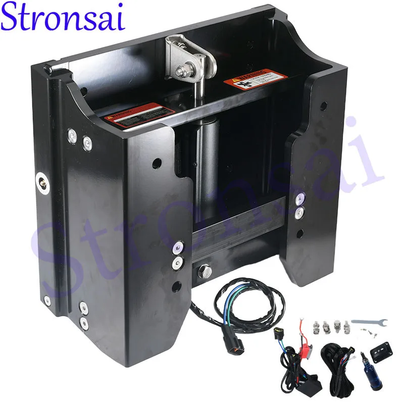 Hydraulic Jack Plate Lift ApexRise JPH3500 Heavy Duty Aluminum Electro-hydraulic Trance Lift for Outboard Motor 150-450HP