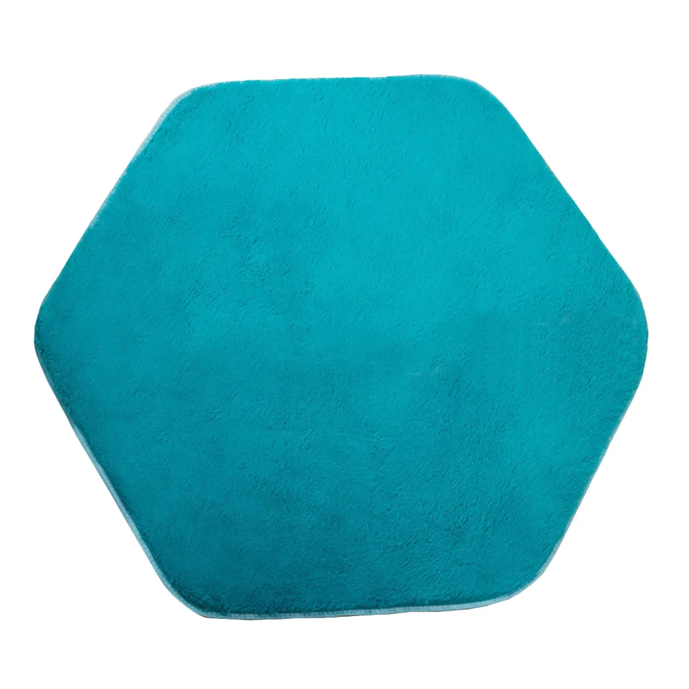 

Princess Tent Play Mat Hexagon Rug Carpet for Toddlers Game Room Nursery Decor Playhouse Pad Kids Rug