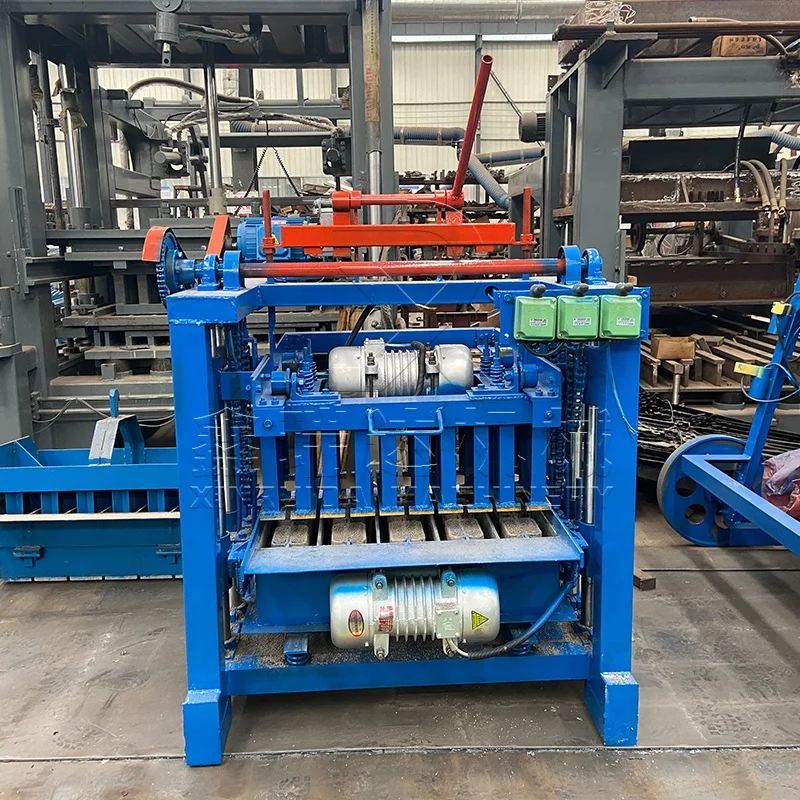 

Brick mold forming machine Cement block machine Semi-automatic brick making machine