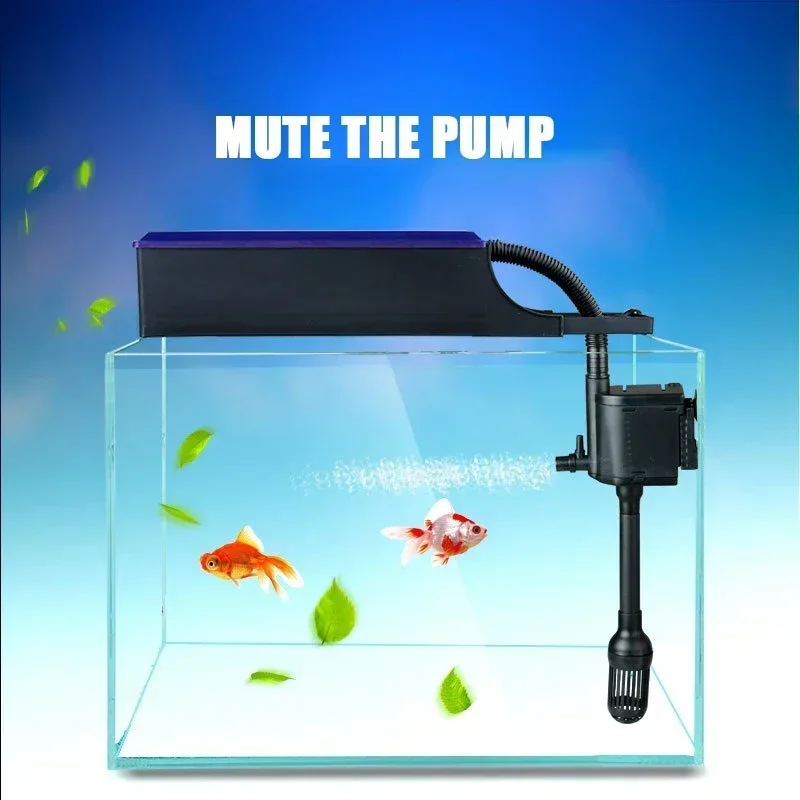 

Fish Tank Filter 220-240V 12W Upper Filter Drip Box Aquarium Box Silent Circulation Pump External Drip Filter Box Fish Tank