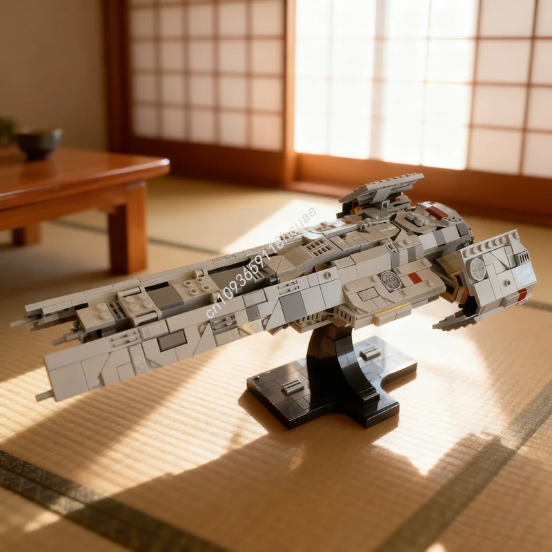 

721pcs MOC Helldivers 2 Super Destroyer Midi Scale Icons Model Building Blocks Toy Construction Christmas Gifts Brick Kids