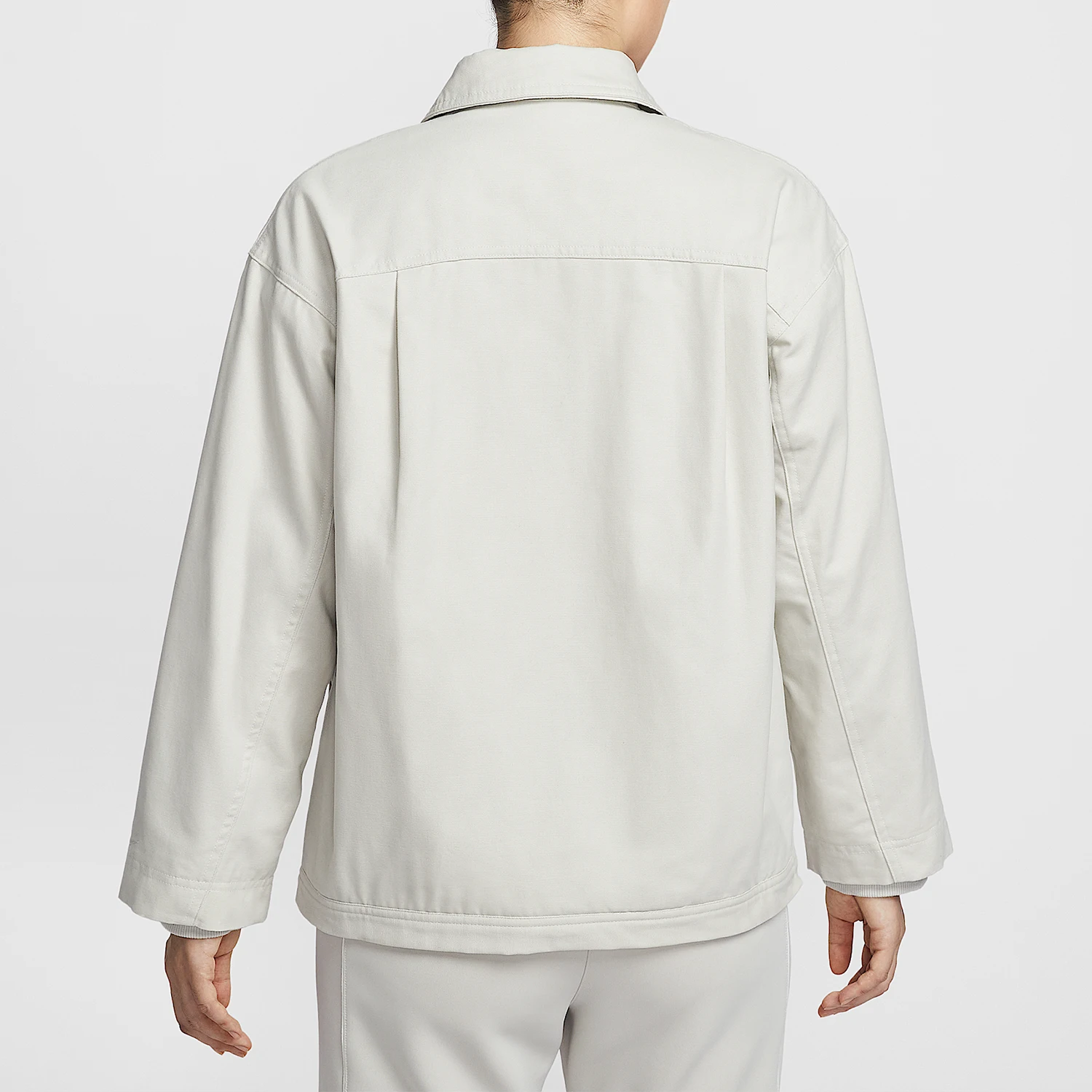 Nike Authentic Spring Autumn Women's Lapel Simple Single Row Button Jacket Jacket IQ0087-072
