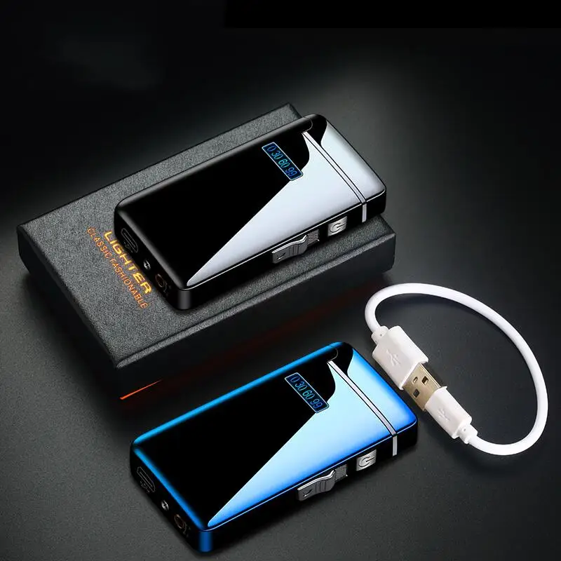 2022 Dropshipping Shopify Top Quality Electronic USB Lighter, Rechargeable ARC Lighter of Smoking Accessories