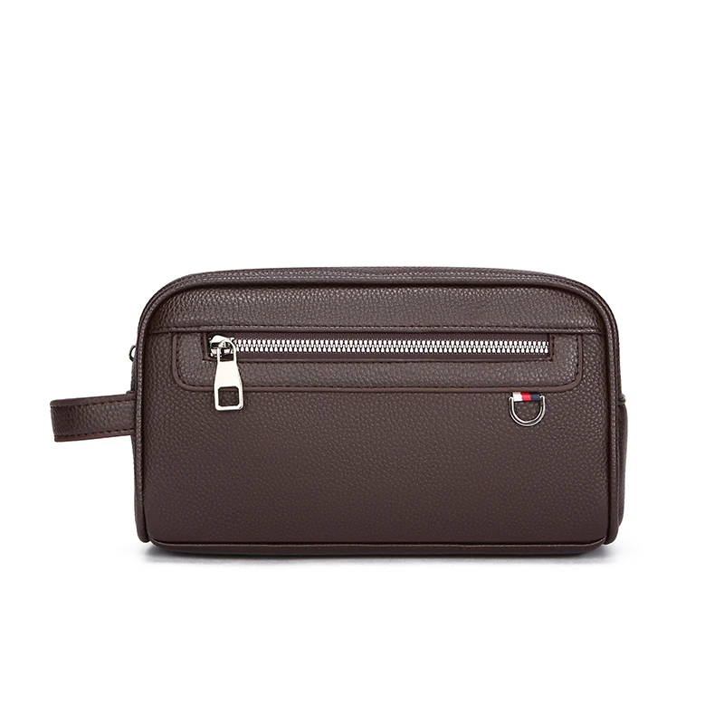 Hohe Qualität Weiches Leder Männer Taschen Mode Business Clutch Tasche Casual Reise handtasche Telefon Geldbörse Designer für Männliche Geburtstag Geschenk – Detail 11
