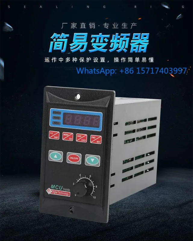 

T13-750-12-H миниатюрный простой преобразователь частоты, однофазный, 220 В, трехфазный регулятор скорости двигателя 200/400 Вт