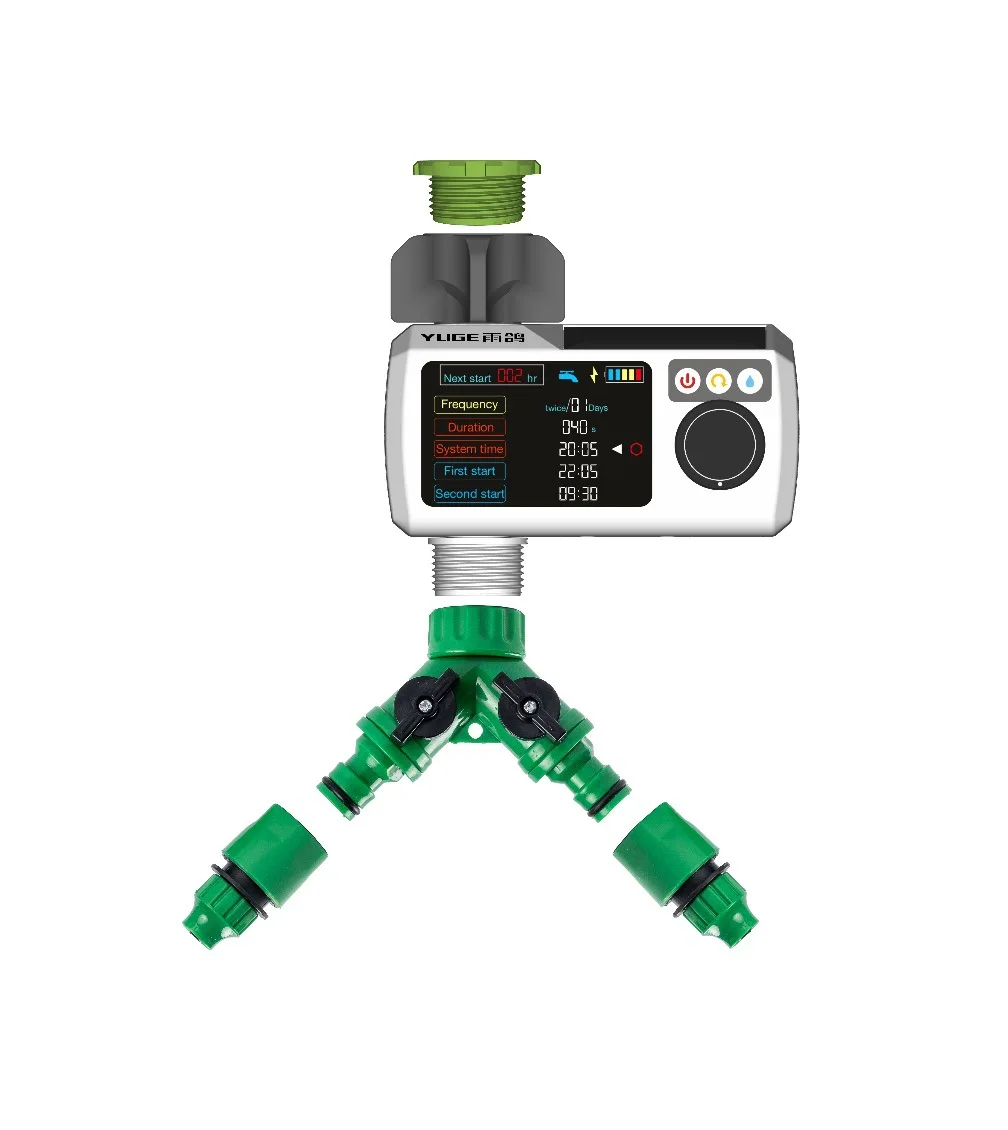 Smart Hose Farm Garden, Water Irrigation Timer Smart Garden Irrigation System Battery Powered Smart Water Timer for Garden Hose/