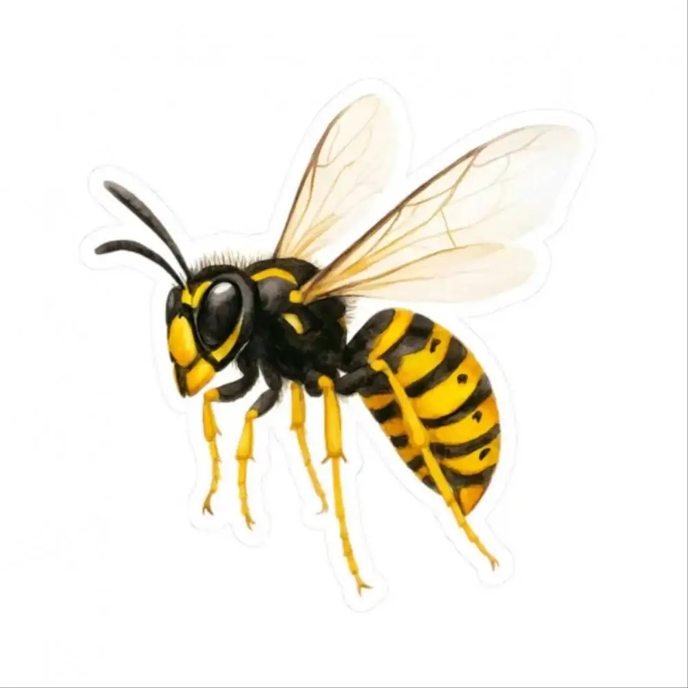 Sticker Yellow Jacket Decal Perfect Gift For Laptop Decor Scrapbooking Gift Wra Waterproof Stickers For Decorating Car Windows M