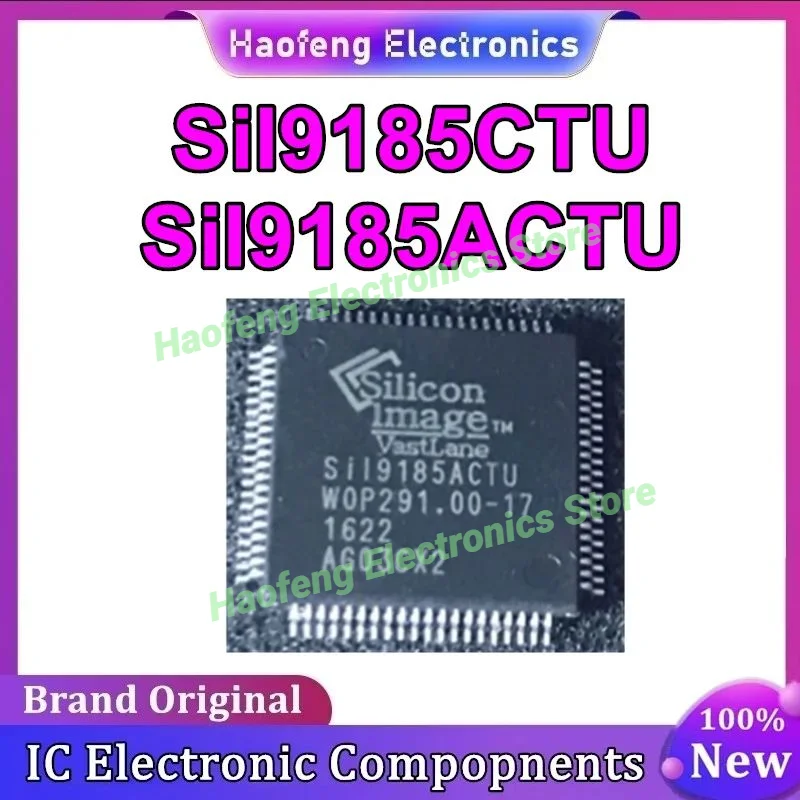 5 PCS SII9185CTU Sil9185ACTU Sil9185 HDMI 1.3 Switch 100% Novo Original em estoque