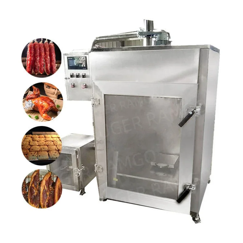 Fully Automatic Sausage Fumigation Furnace Bacon Smoker Chinese Restaurant Sausage Smoke Fumigation Furnace Fish Chicken