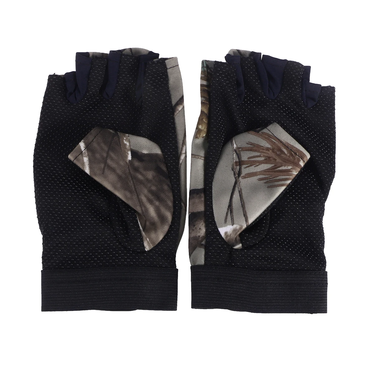 

Five Finger Gloves Camo Material Waterproof Breathable Men Fishing Hunting Daily Use Wear Resisting Easy Clean Gloves