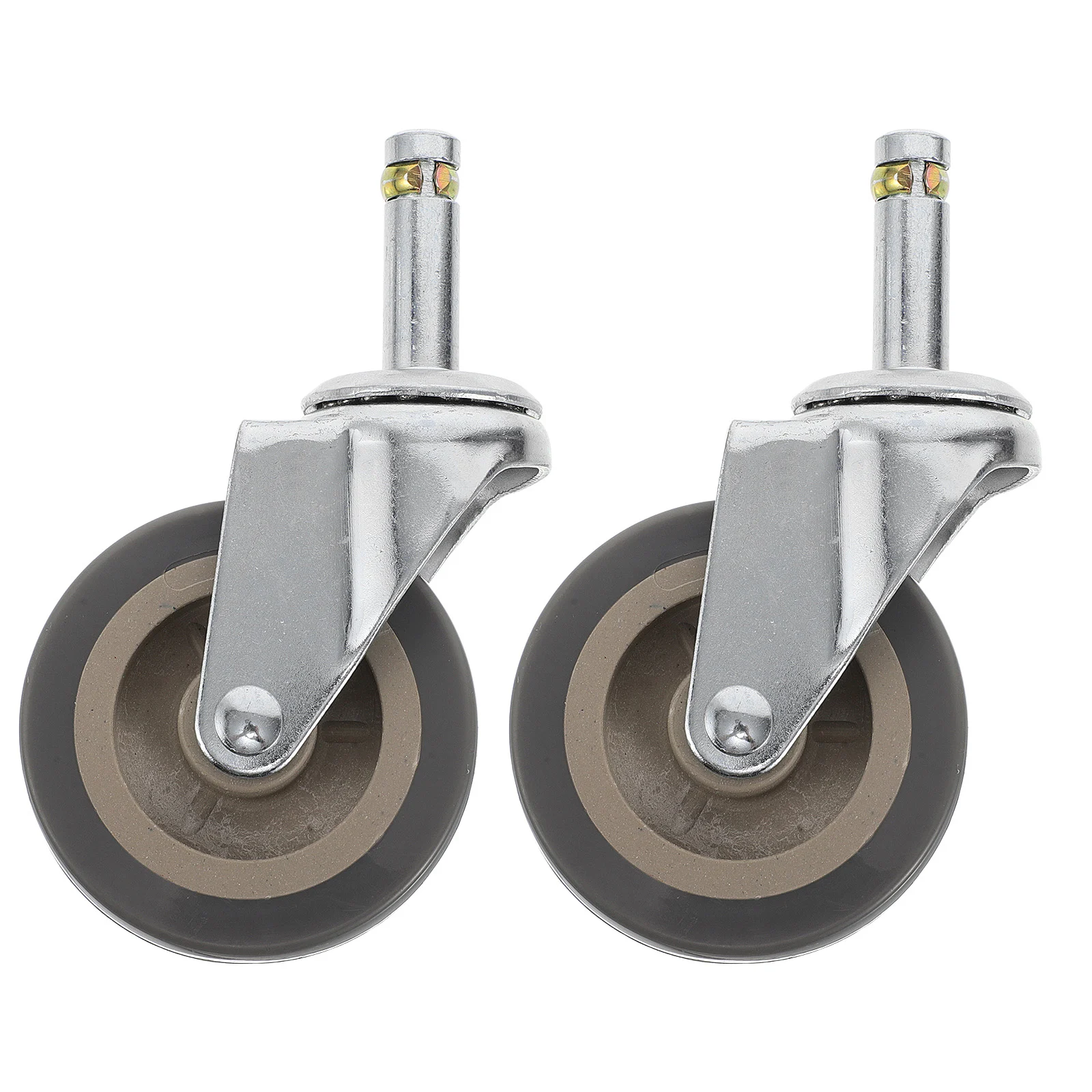 

2pcs Shopping Cart Wheels Reliable 360Degree Quiet Universal Replacement Grocery Hand Trolley Caster Luggage Toys