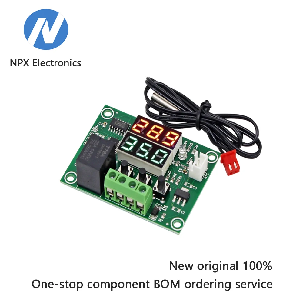 

12V digital dual-display temperature controller sensor for high-precision temperature control