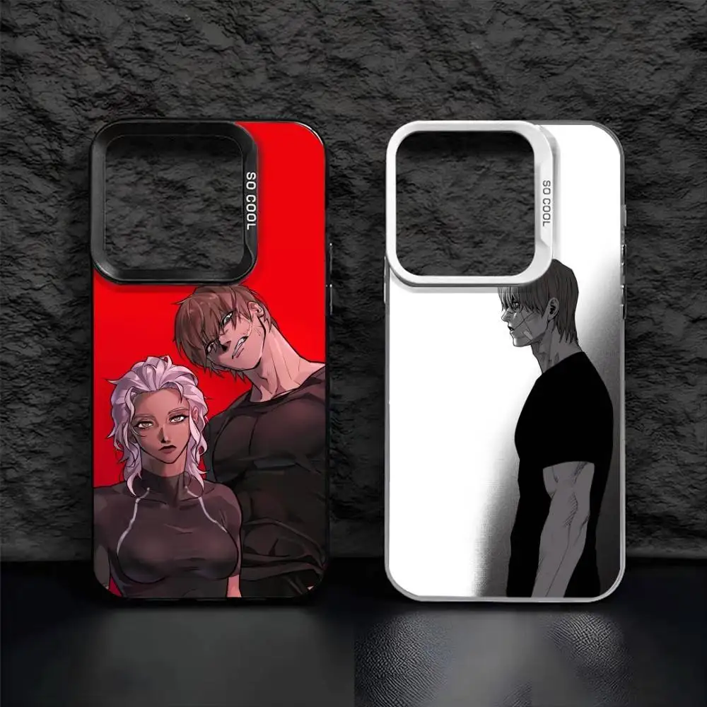 

F-Fight C-Class 3 Jim Ji Tae Phone Case For iPhone 16,15,14,13,12,17,Pro,MAX Black Matte Shockproof Cover