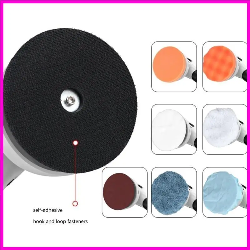 

57BE Electric Polishing Machine Cordless Battery Powered Polisher Mini Automotive Wireless Polisher with 6 Adjustable Speed
