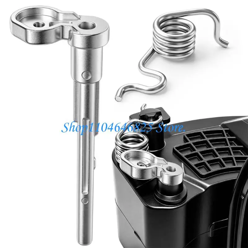Steel Spring and Aluminum Rod Set, 9.2 Gas Door Repair Hardware for Truck Access Panel Component Service Projects