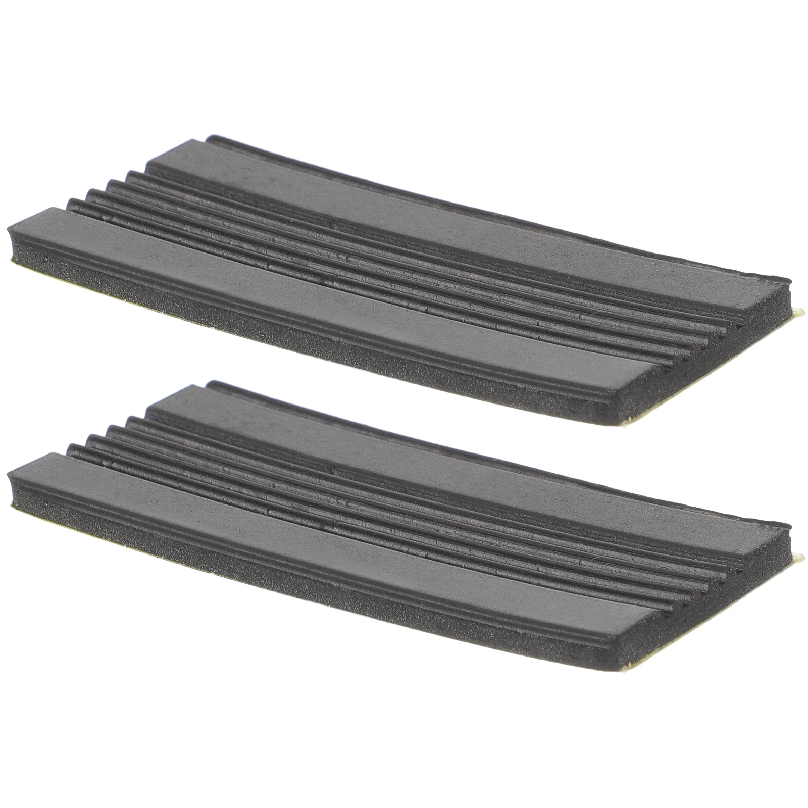 

2 Pcs Non-slip Rubber Pad Drum Accessories Bass Antiskid Pads Leg Back Component Mat for Pedal